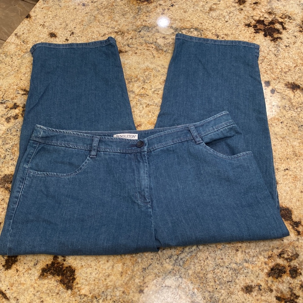 Pendleton Jean Crop Pants